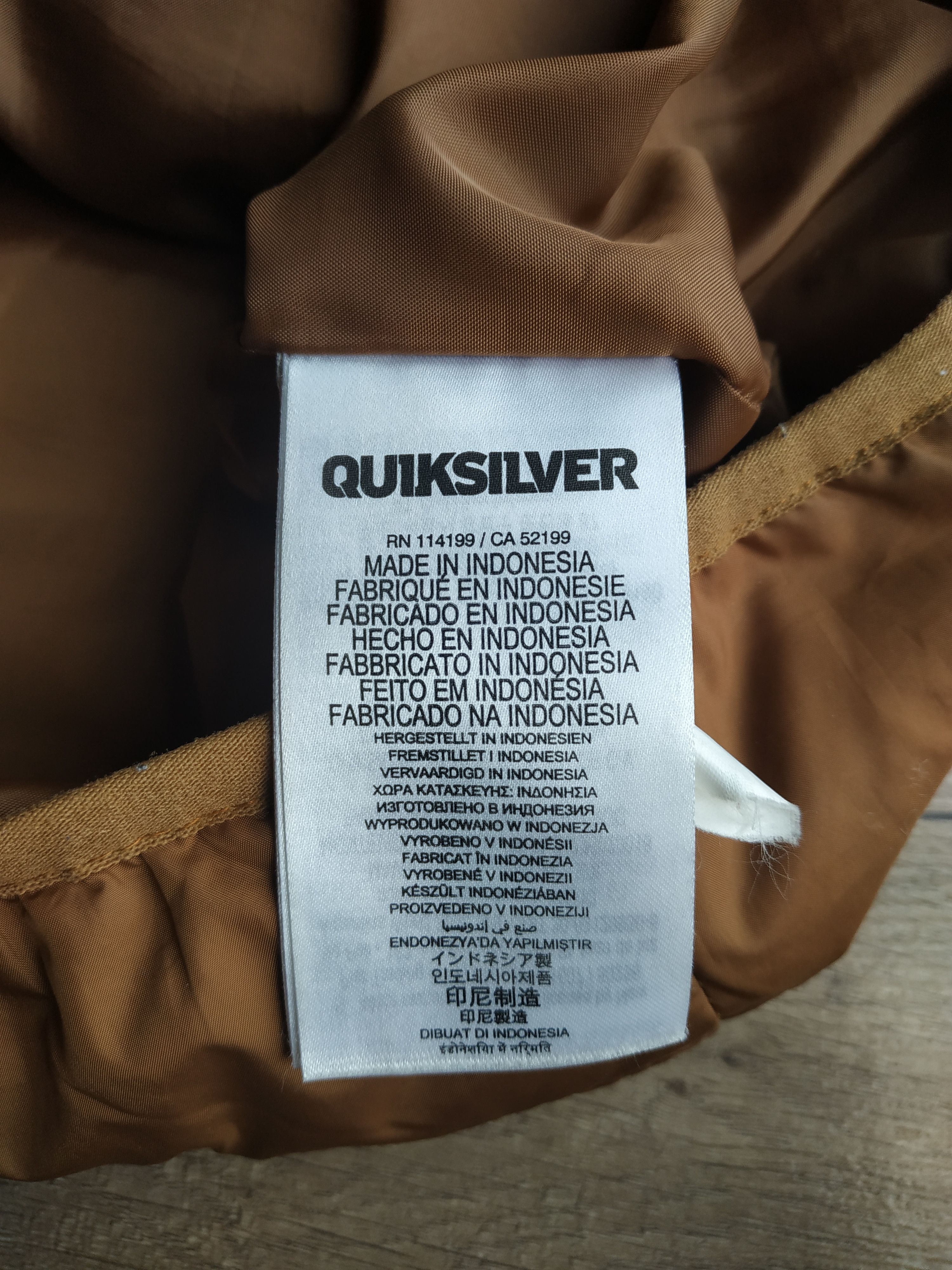 Quiksilver QUIKSILVER Men's Light Puffer Jacket, s. SMALL, fit. M Size US S / EU 44-46 / 1 - 10 Thumbnail