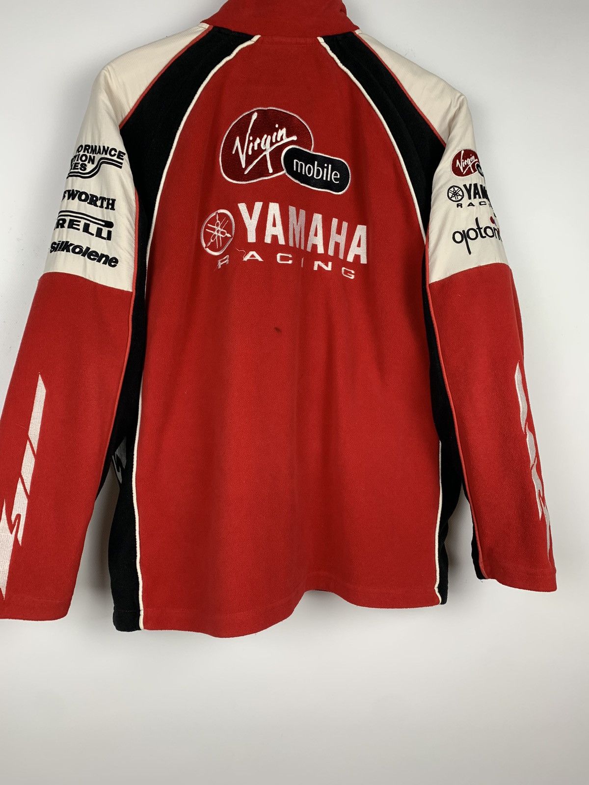 Yamaha Vintage Y2K Yamaha Formula 1 Fleece Racing Jacket Size XS Size US XS / EU 42 / 0 - 12 Thumbnail