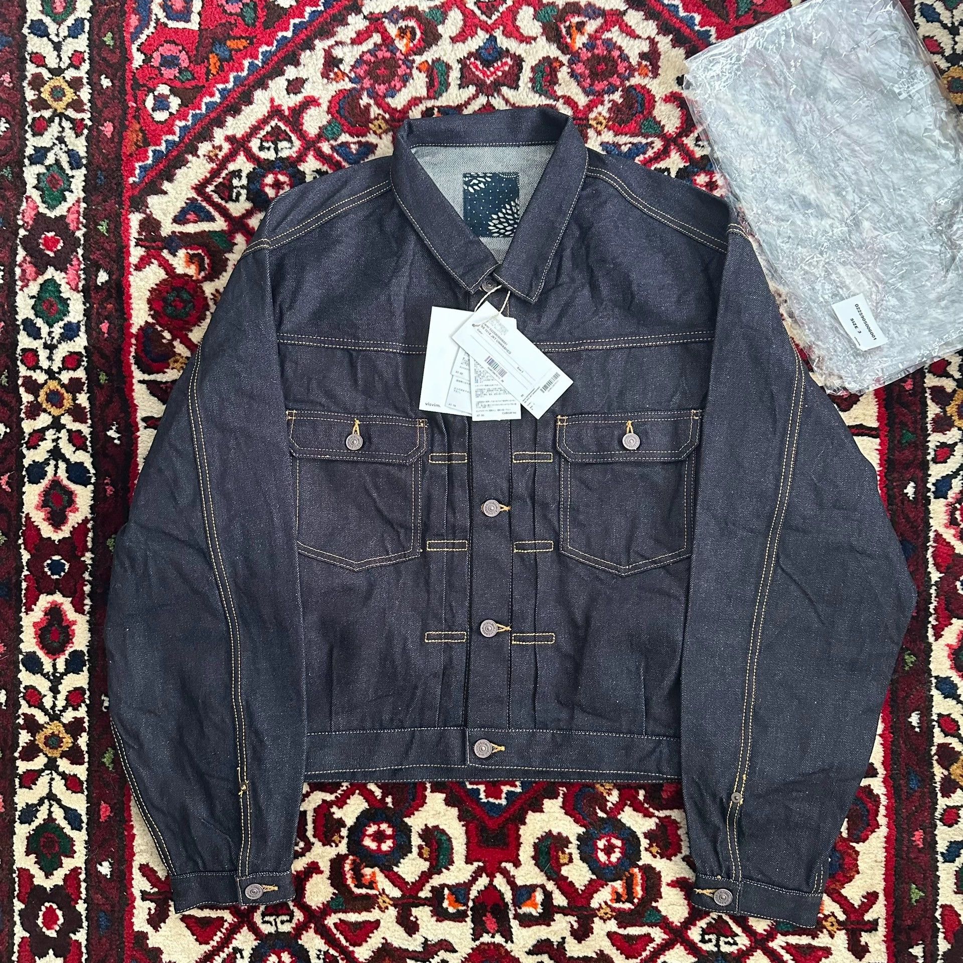 Visvim visvim 25aw ICT 101x JKT denim jacket 3 Size US L / EU 52-54 / 3 - 1 Thumbnail