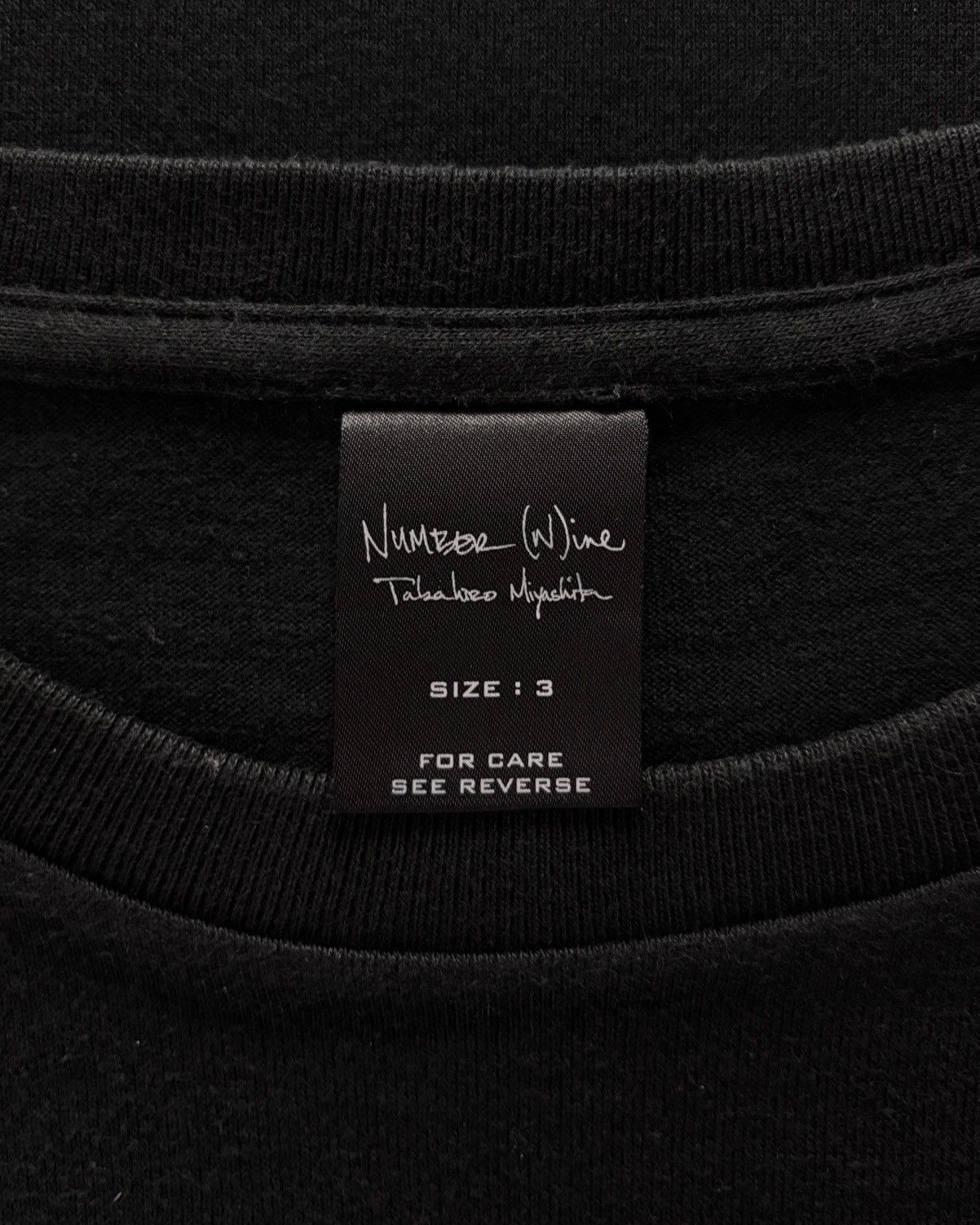 Number (N)ine AW03 Number (N)ine ''Psychotherapy'' Tshirt Size US L / EU 52-54 / 3 - 3 Thumbnail