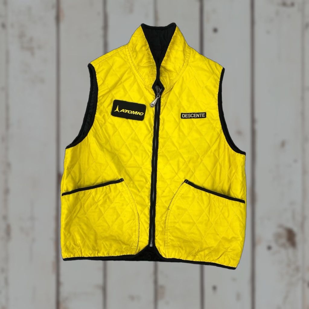 Vintage **VINTAGE DESCENTE YELLOW SNOW JACKET Women's 10** User: Vintage Descente Yellow Snow Jacket Women's Size 10 Size L / US 10 / IT 46 - 1 Thumbnail