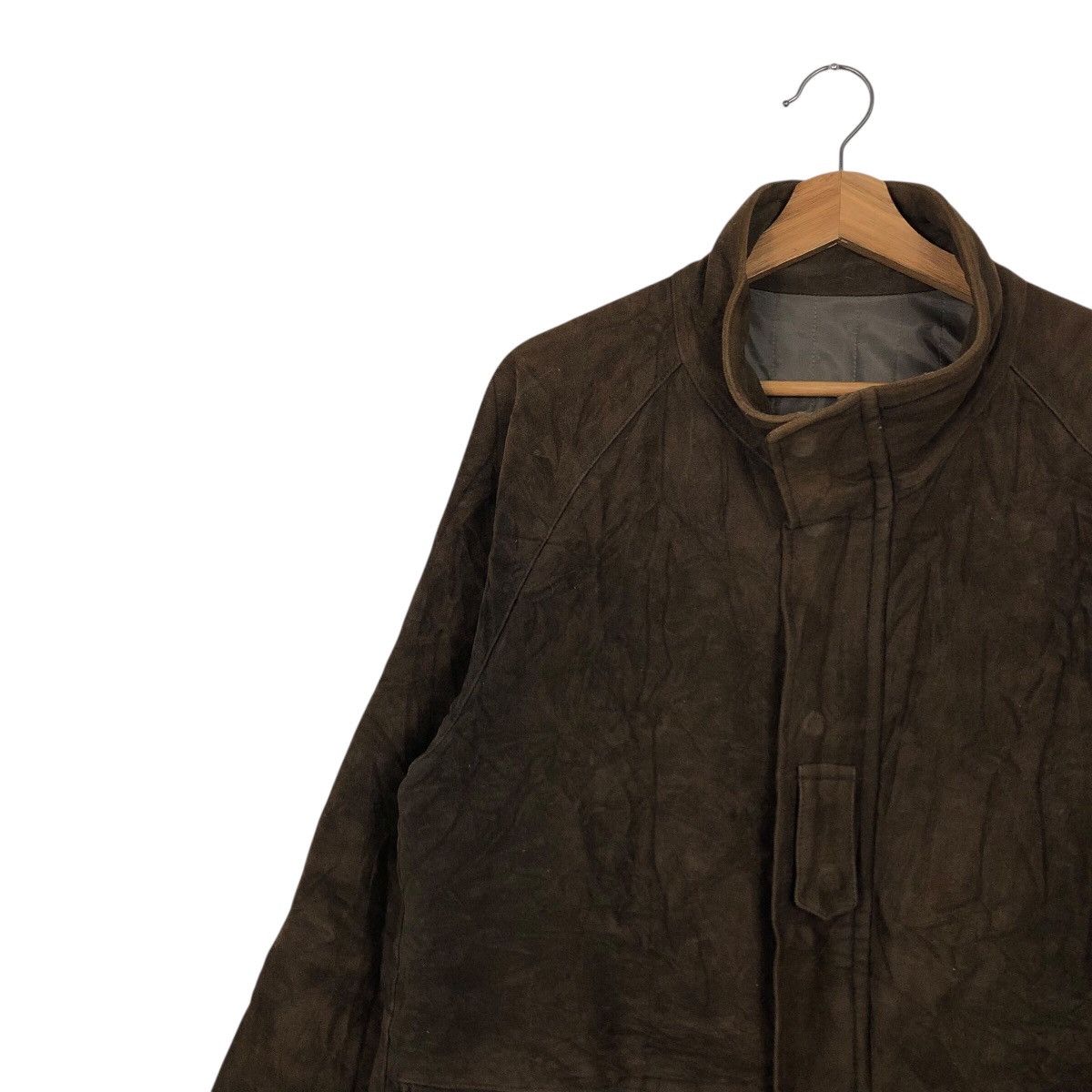 Issey Miyake 📌Vintage Work Genuine Leather Jun Men Blanket Issey Miyake Size US M / EU 48-50 / 2 - 8 Thumbnail
