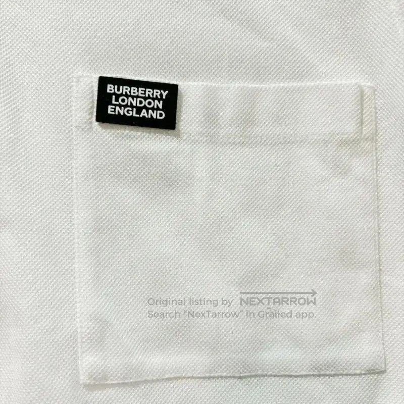 Burberry Burberry White Short-Sleeve Summer Polo. Size US XS / EU 42 / 0 - 5 Thumbnail