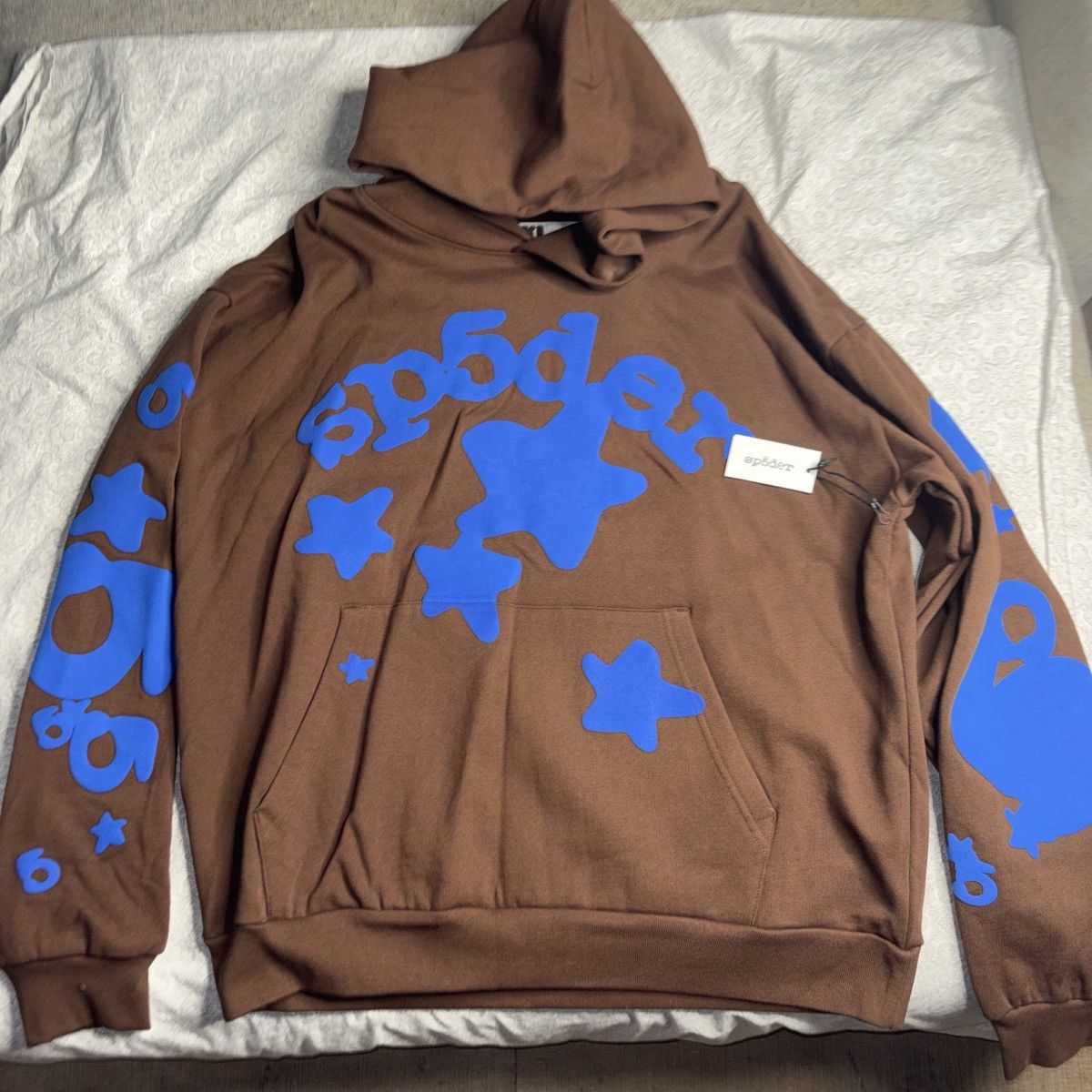 Sp5der Sp5der beluga hoodie brown Size US XXL / EU 58 / 5 - 1 Thumbnail