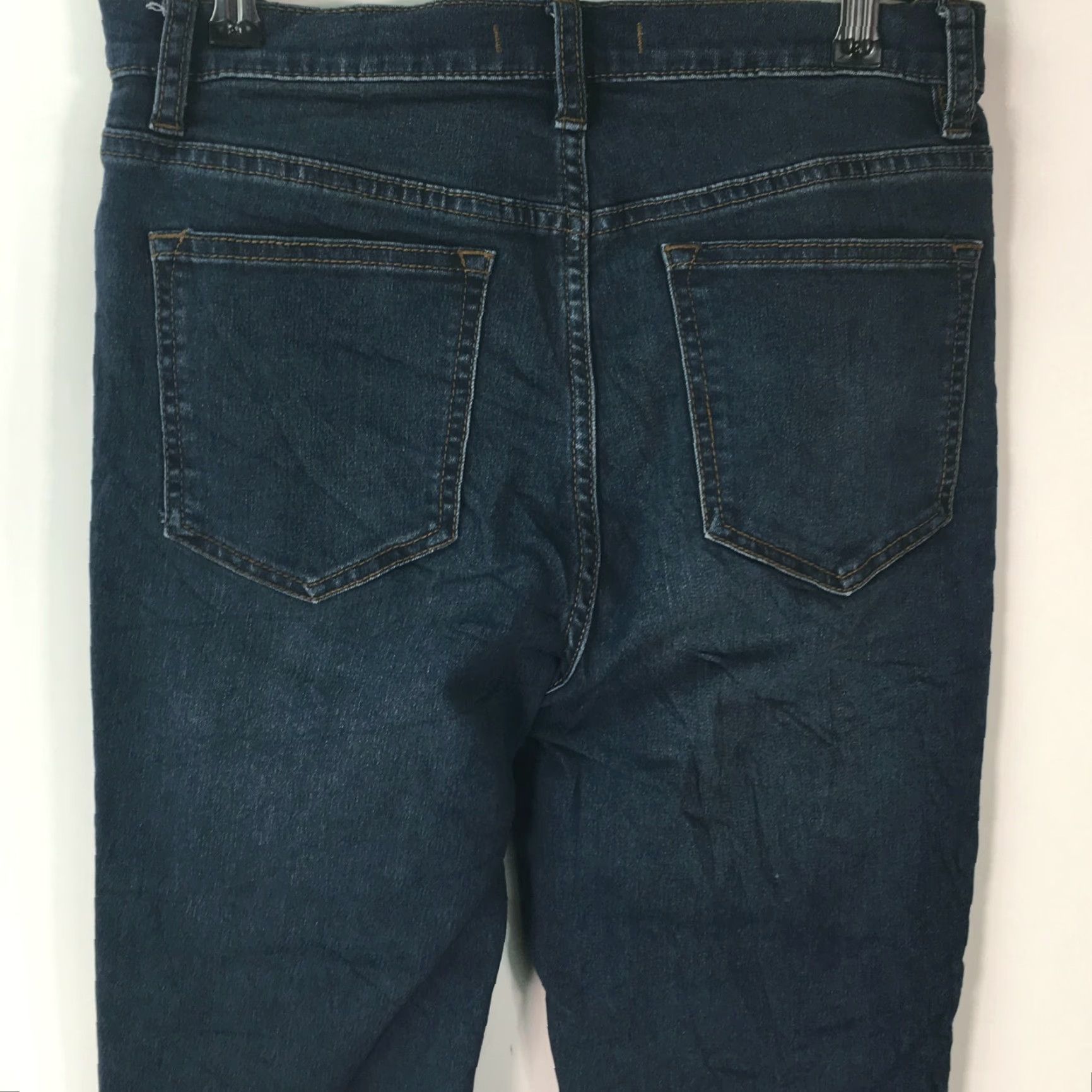 Free People Free People Blue Skinny Jeans Womens Regular Fit 28 Waist 26 Inseam 5-Pocket Comfort Stretch Size 28" / US 6 / IT 42 - 3 Thumbnail