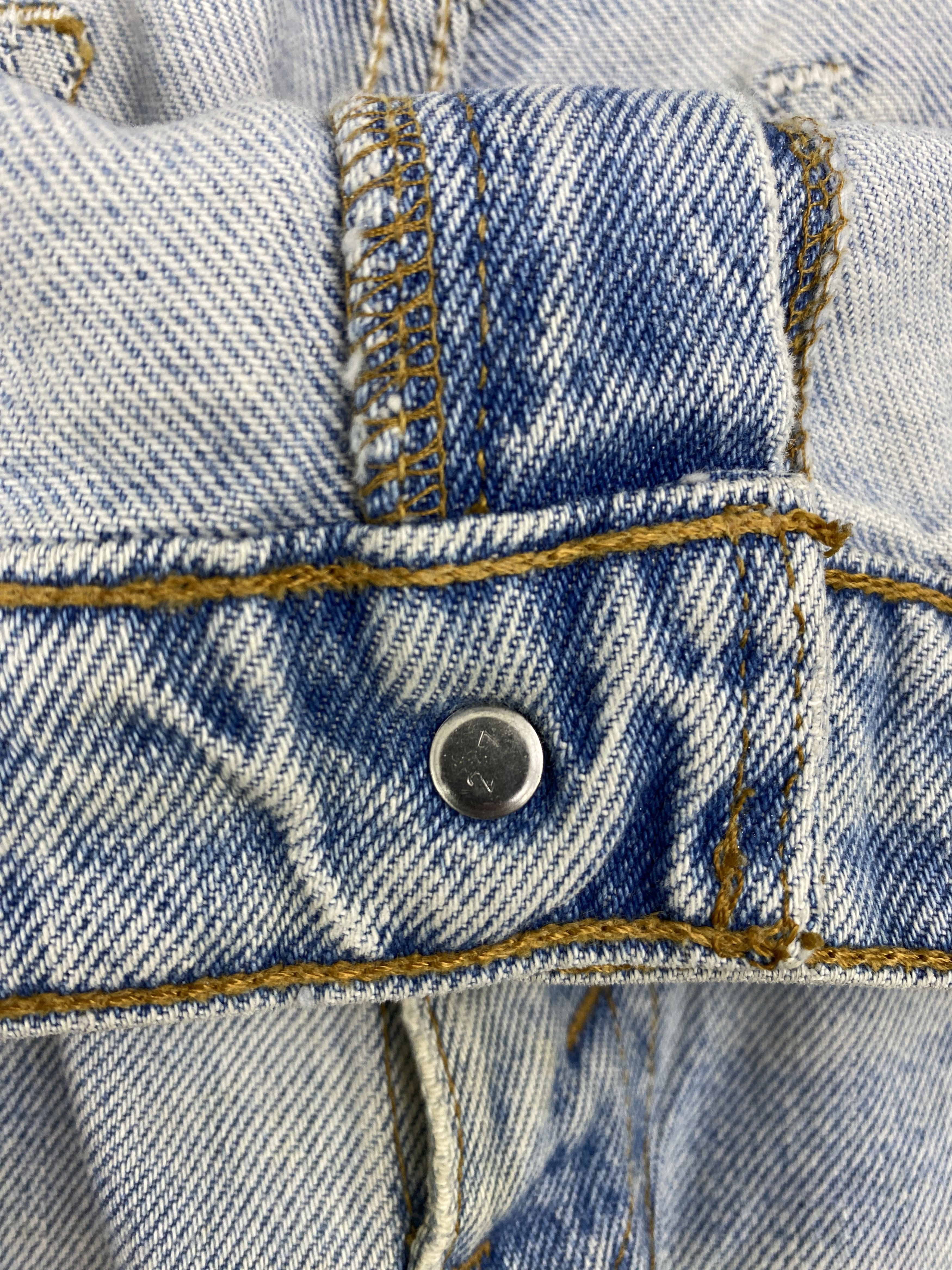 Levi's × Vintage Vintage 90s Levis 634 Orange Tabs Light Washed Jeans Size US 33 - 12 Thumbnail