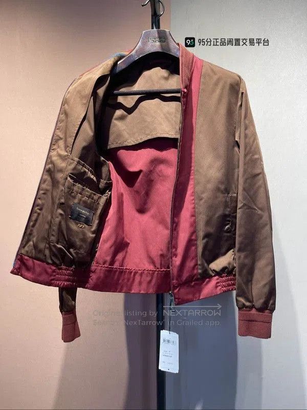 Ermenegildo Zegna Zegna Men's Runway Silk Blend Jacket. Size US XXL / EU 58 / 5 - 4 Thumbnail
