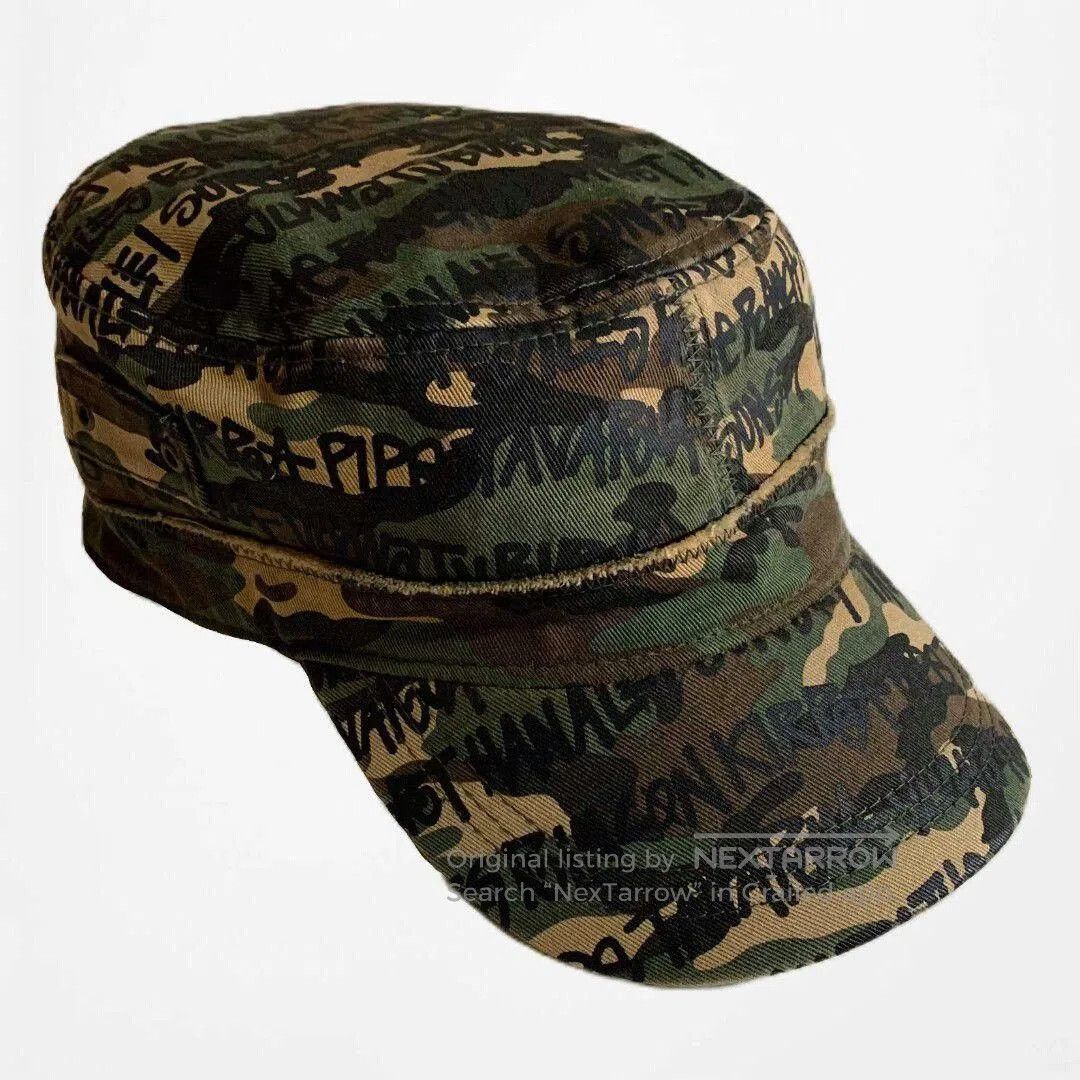 Stussy Stussy Vintage Camouflage Fashion Cap. Size ONE SIZE - 4 Thumbnail