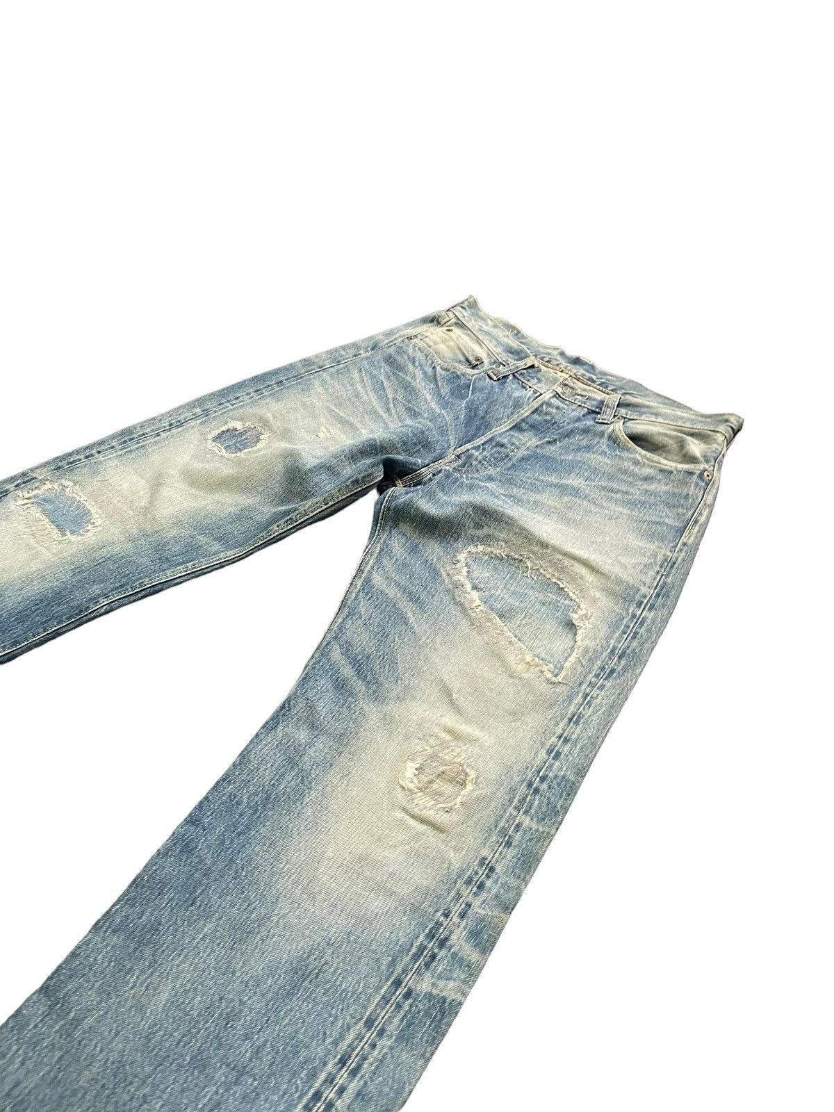 Sugar Cane Vintage Sugar Cane Lot 902 Selvedge Distresed Denim Size US 32 / EU 48 - 3 Thumbnail