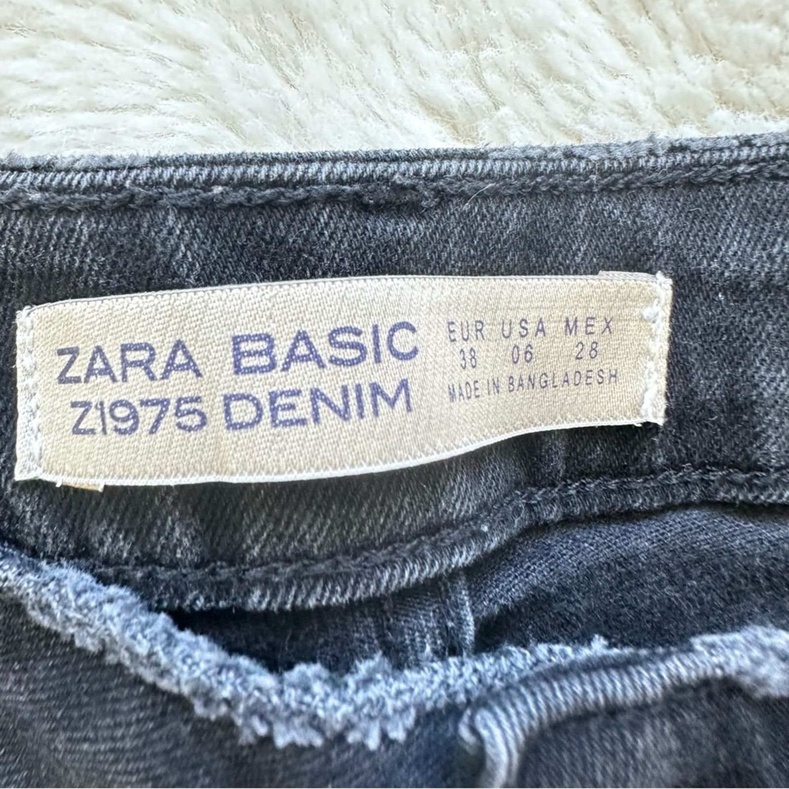 Zara Zara women denim jeans size 6 US Size 28" / US 6 / IT 42 - 5 Thumbnail