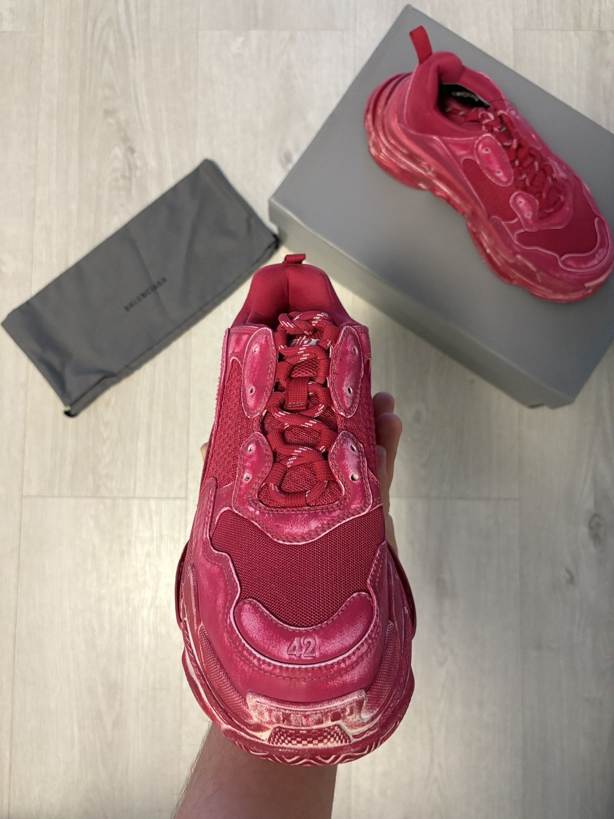 Balenciaga × Designer Balenciaga triple S Size US 9 / EU 42 - 20 Thumbnail
