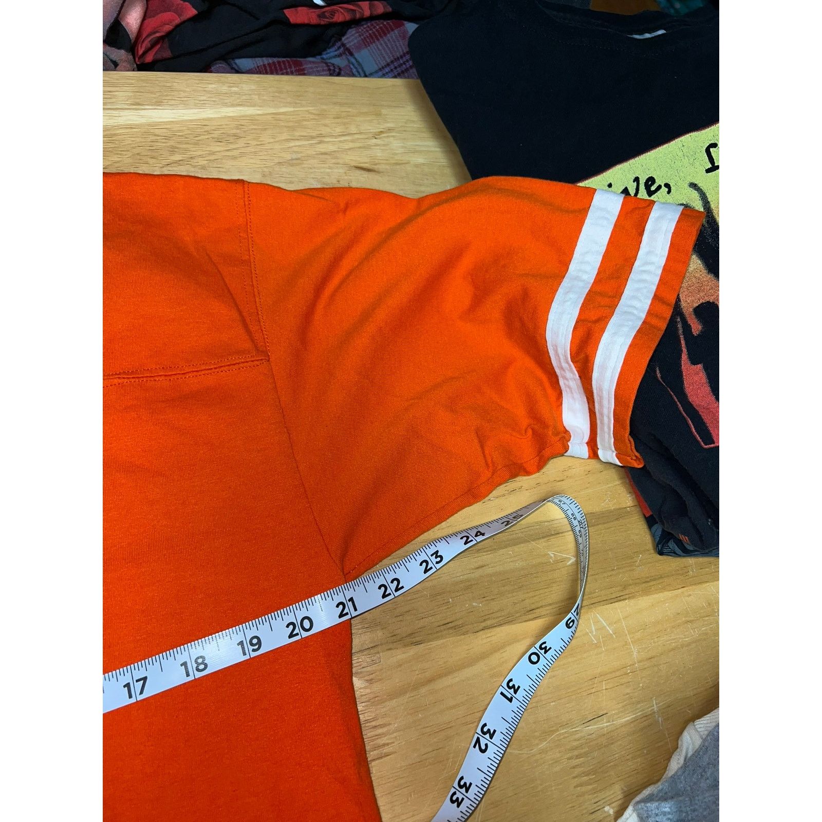 Russell Athletic Vintage Russell Athletic Blank Shirt Orange Jerzees Tee 90s Size US L / EU 52-54 / 3 - 9 Thumbnail