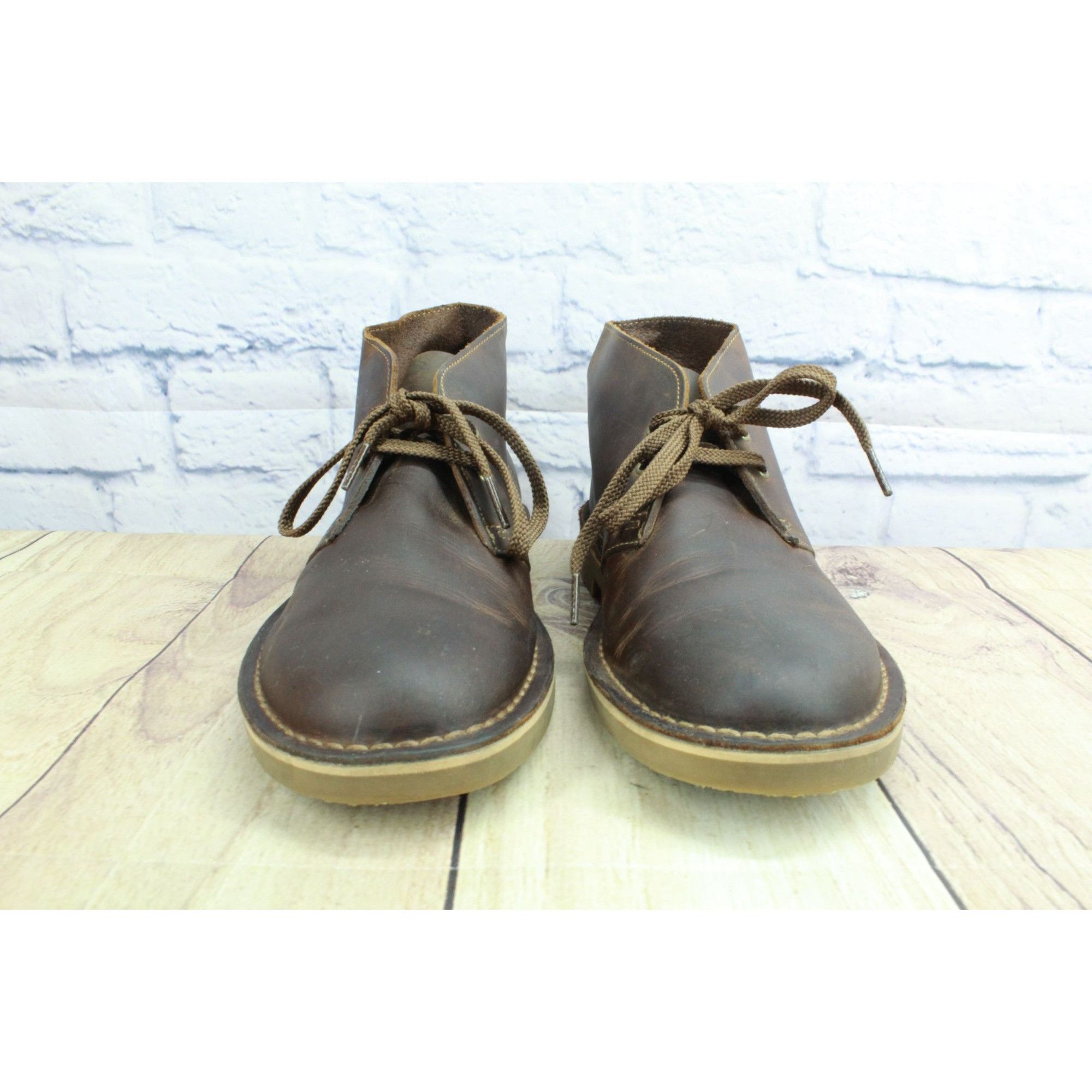 Clarks Clarks Originals Men's Leather Beeswax Desert Chukka Boots Size US 8.5 / EU 41-42 - 4 Thumbnail