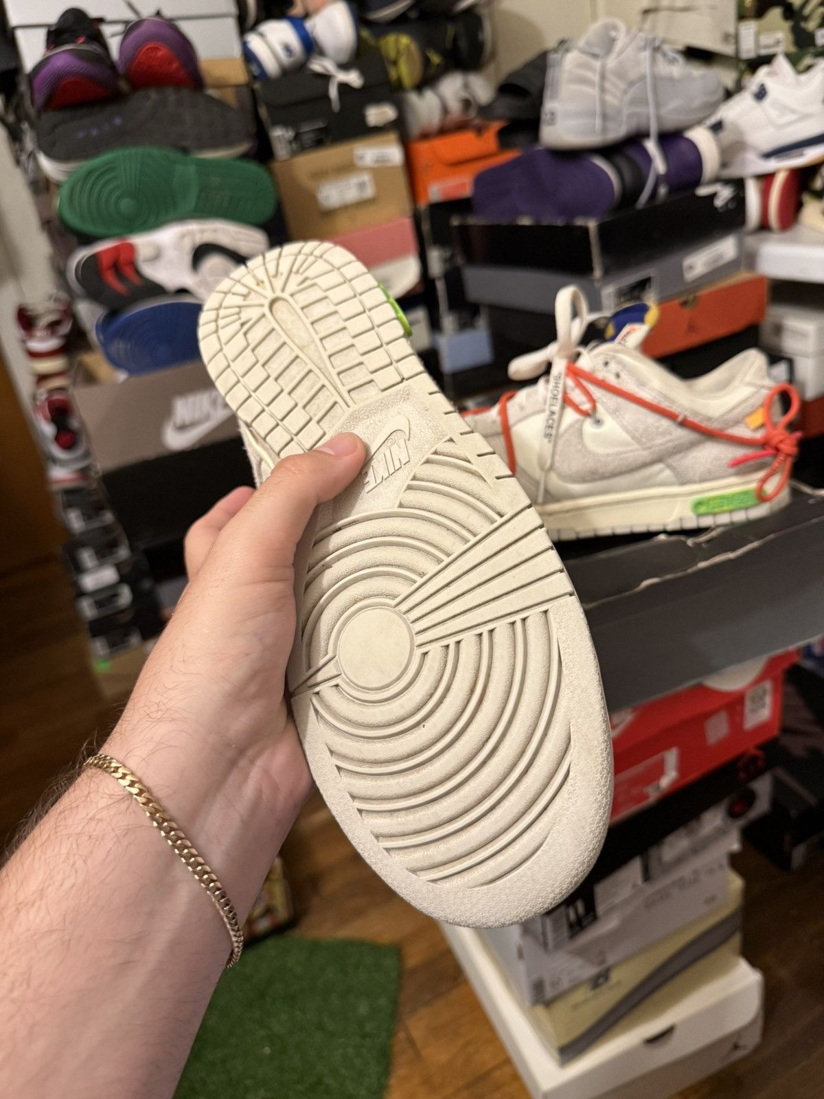 Nike × Off-White Nike off white dunk lot 13 size 9 Size US 9 / EU 42 - 5 Thumbnail