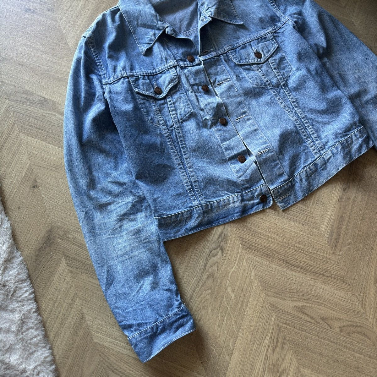 Levi's 1960s Vintage Levis slim fit denim jacket Size US S / EU 44-46 / 1 - 4 Thumbnail