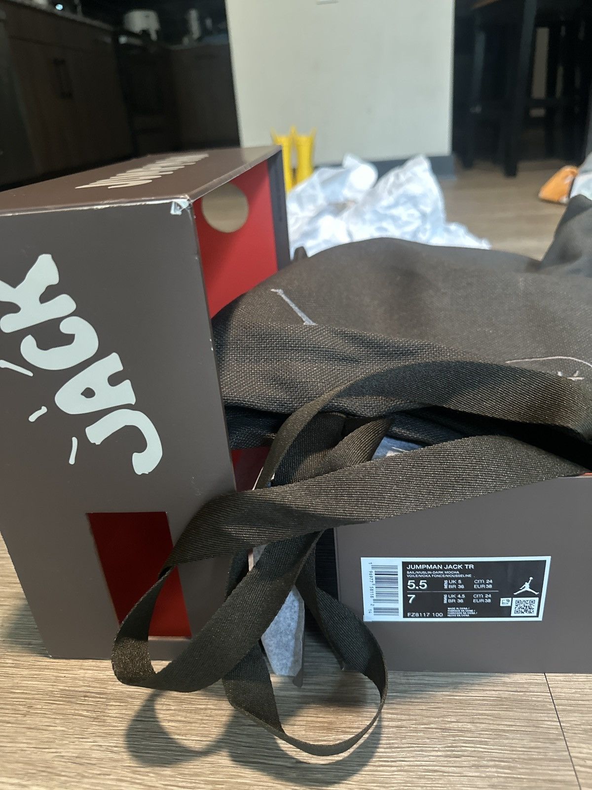 Jordan Brand × Nike × Travis Scott Travis Scott x Jordan Jumpman Jack TR Size US 5.5 / EU 38 - 9 Thumbnail