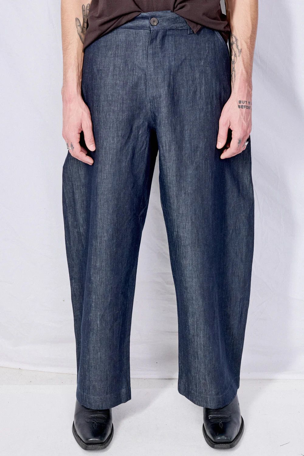 Studio Nicholson Studio Nicholson Indigo Levy Pant Size US 30 / EU 46 - 1 Thumbnail