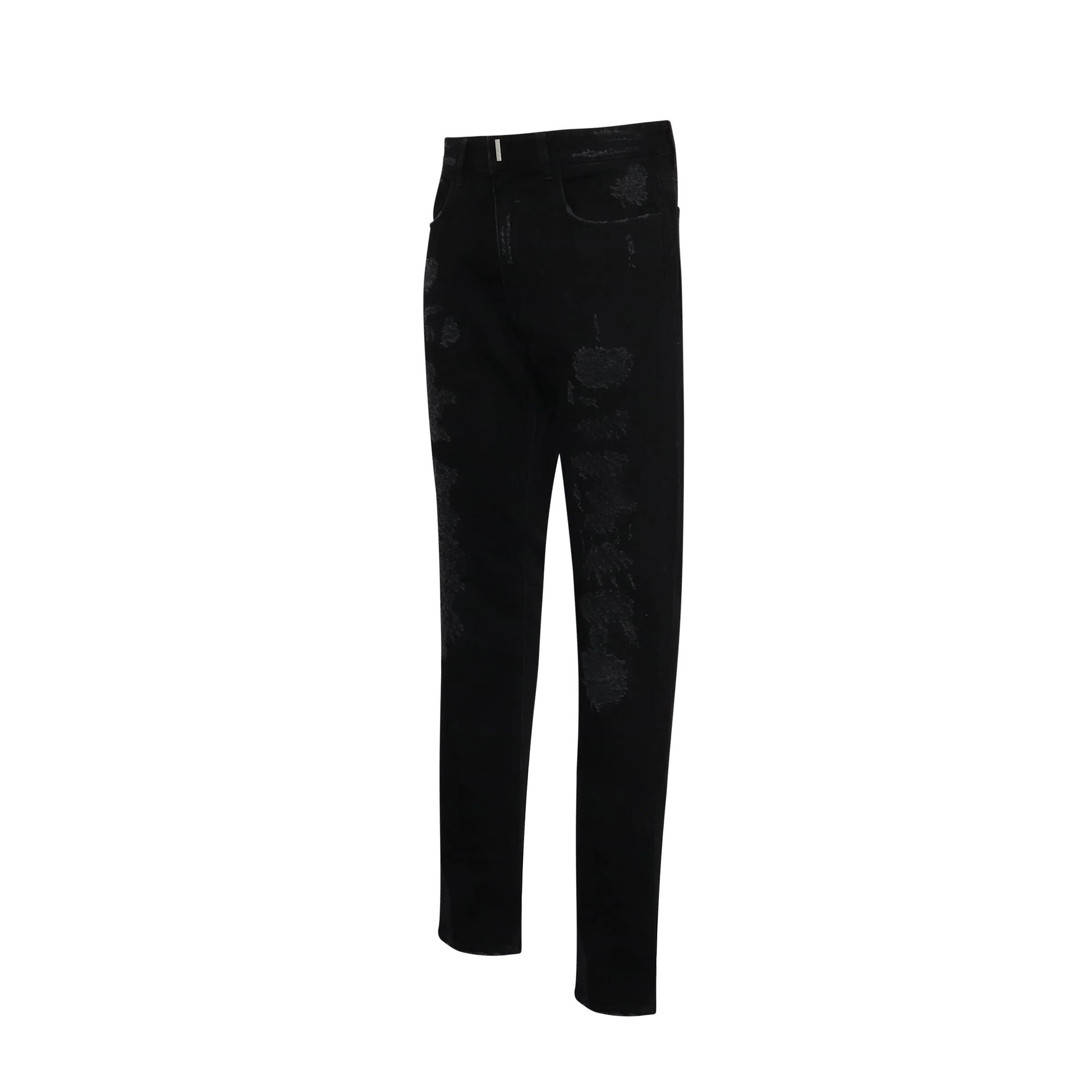Givenchy o1mris0824 Denim Jeans in Black Size US 31 - 2 Thumbnail