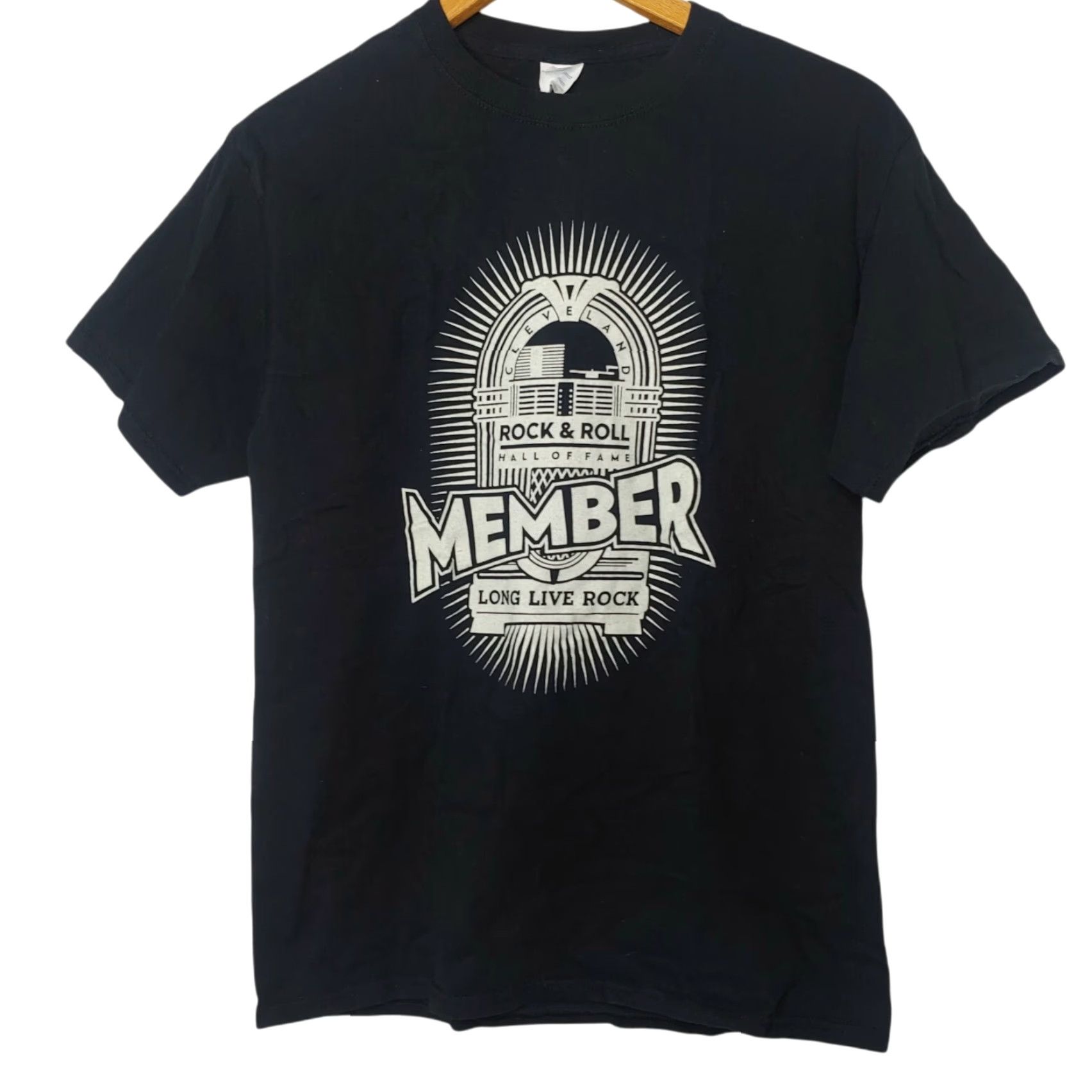 Port & Company Rock And Roll Hall Of Fame Shirt T-Shirt Medium Black Cleveland Music Member Port & Company Mens Size US M / EU 48-50 / 2 - 2 Thumbnail