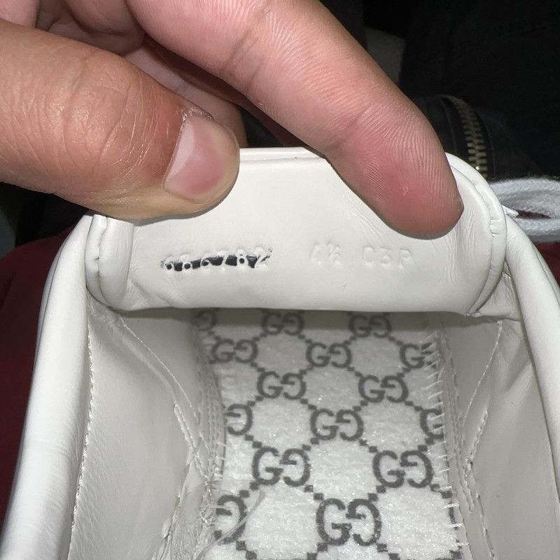 Gucci Gucci Ace Leather Low-Top Sneakers for Men - Size US 7.5 / EU 40-41 - 5 Thumbnail