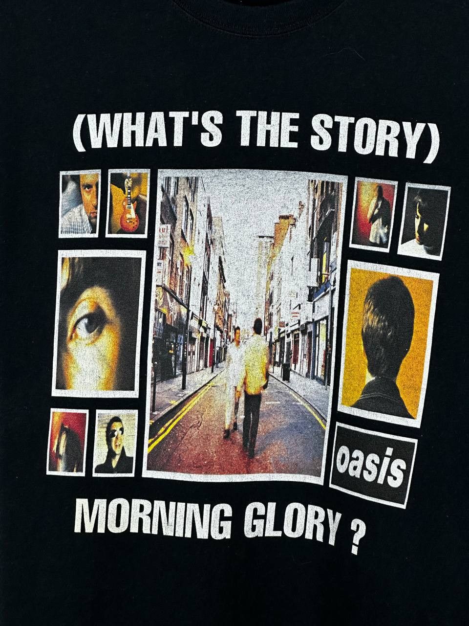 Band Tees Vintage Oasis Band Definitely Maybe Brit rock T Shirt Rare Size US XXL / EU 58 / 5 - 4 Thumbnail