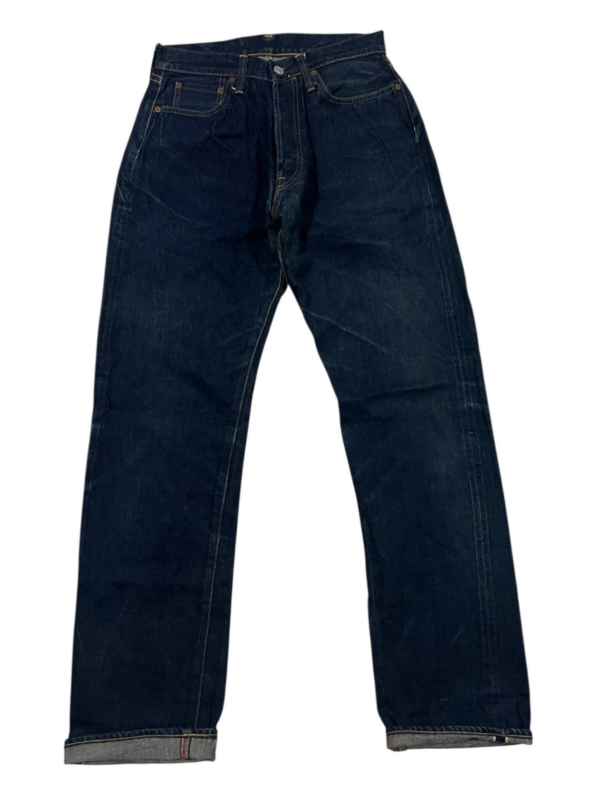 Oni Vintage Dope & Drakar Japan 14oz Indigo Selvaged Denim 501 Size US 28 / EU 44 - 3 Thumbnail