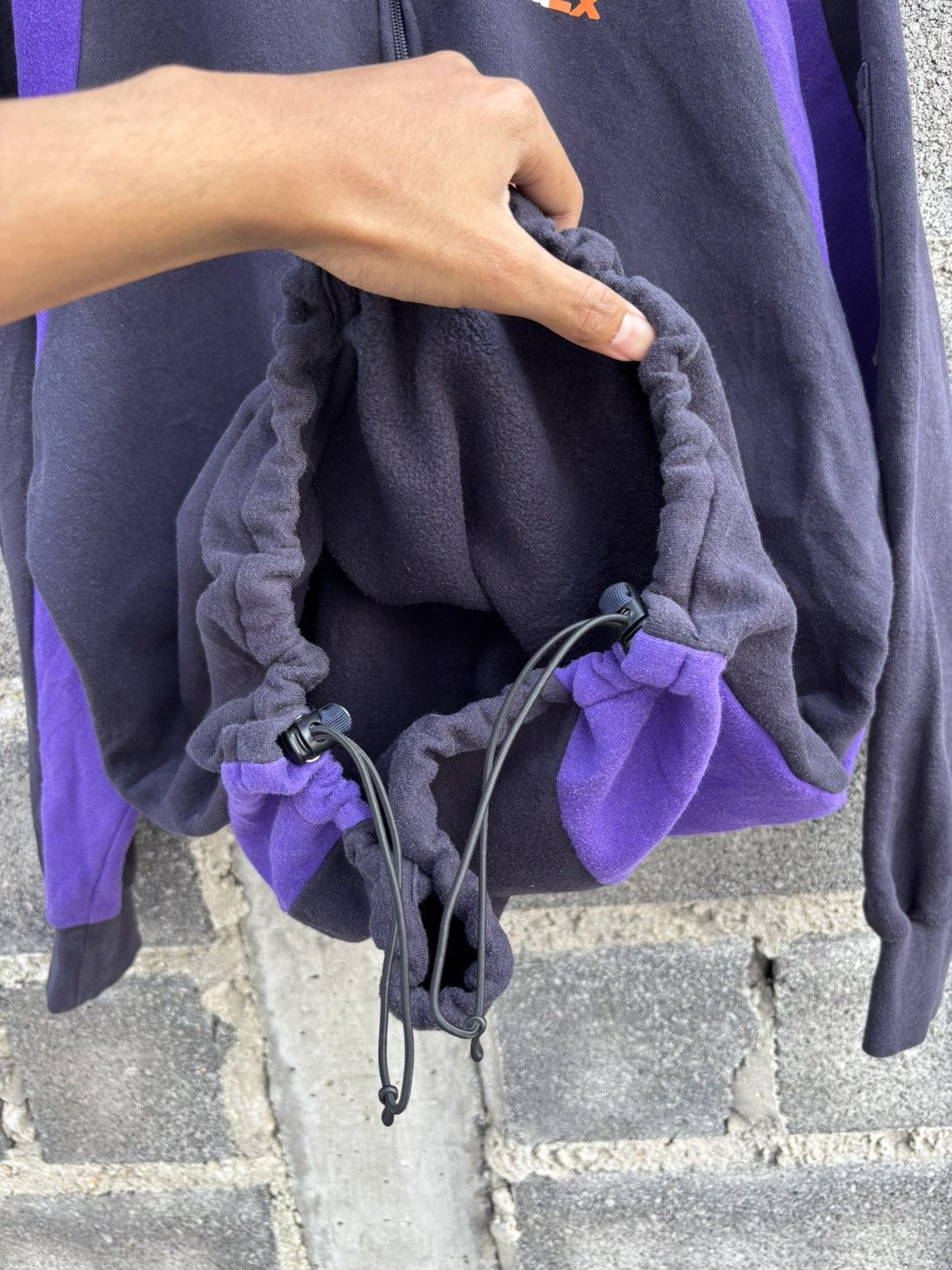 Vintage Fedex Uniform Half Zip Sweatshirt Size US L / EU 52-54 / 3 - 14 Thumbnail