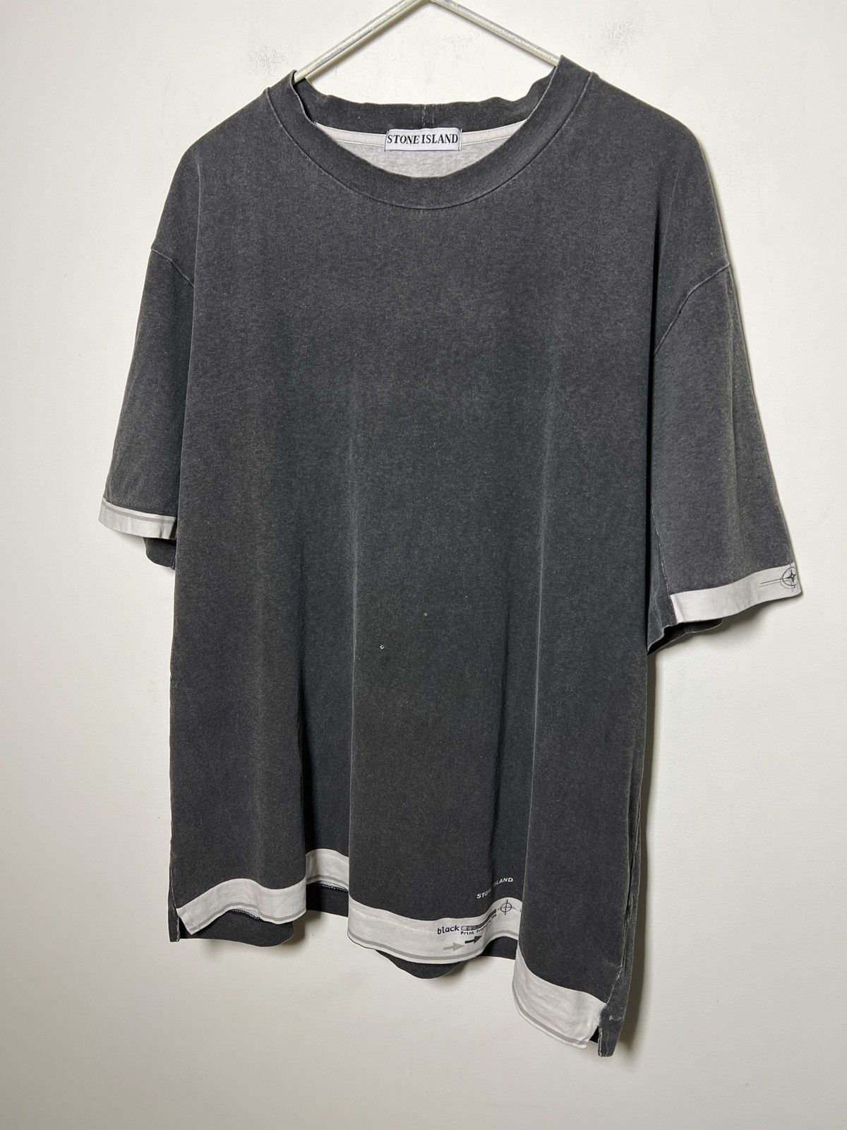 Stone Island stone island 1999 graphic t shirt Size US XL / EU 56 / 4 - 2 Thumbnail