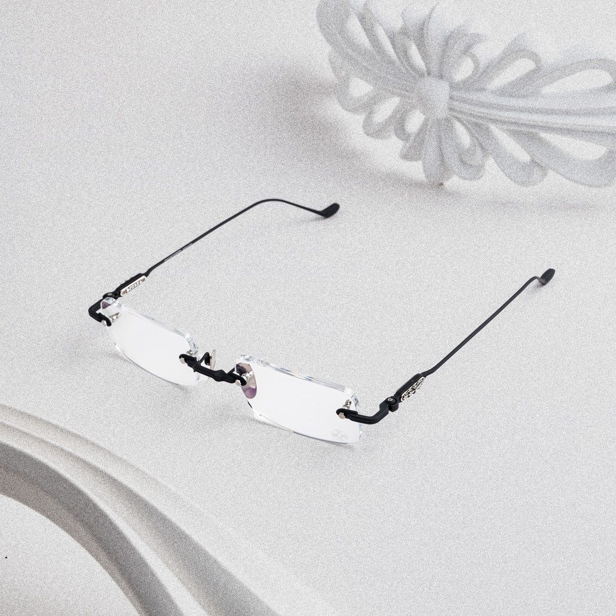 Chrome Hearts CHROME HEARTS SOFFFFFFFFERS II MBK /SHINY SILVER GLASSES Size ONE SIZE - 2 Thumbnail