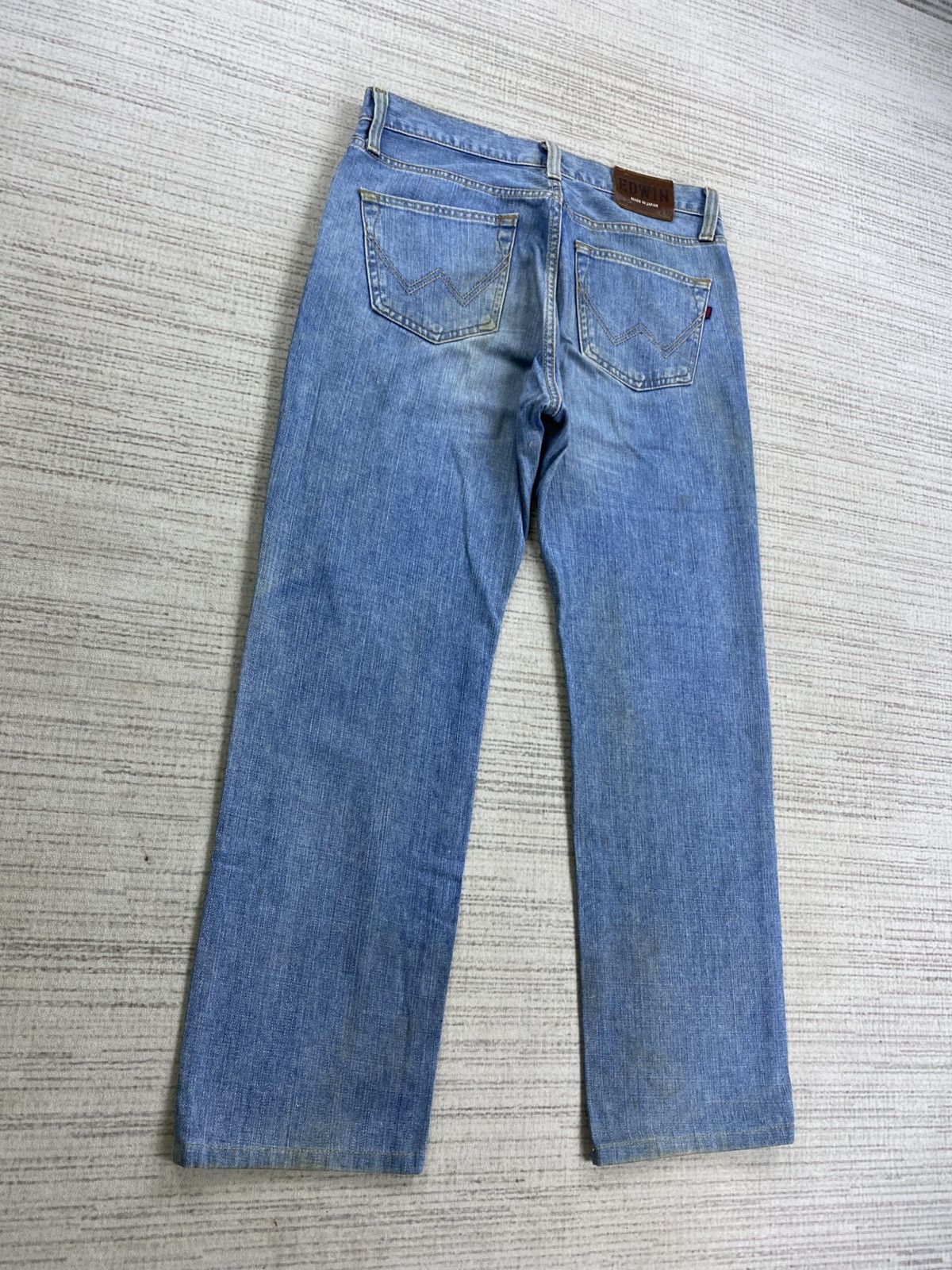 Edwin 90s Edwin Japan Distressed Denim Jeans Size US 32 / EU 48 - 5 Thumbnail