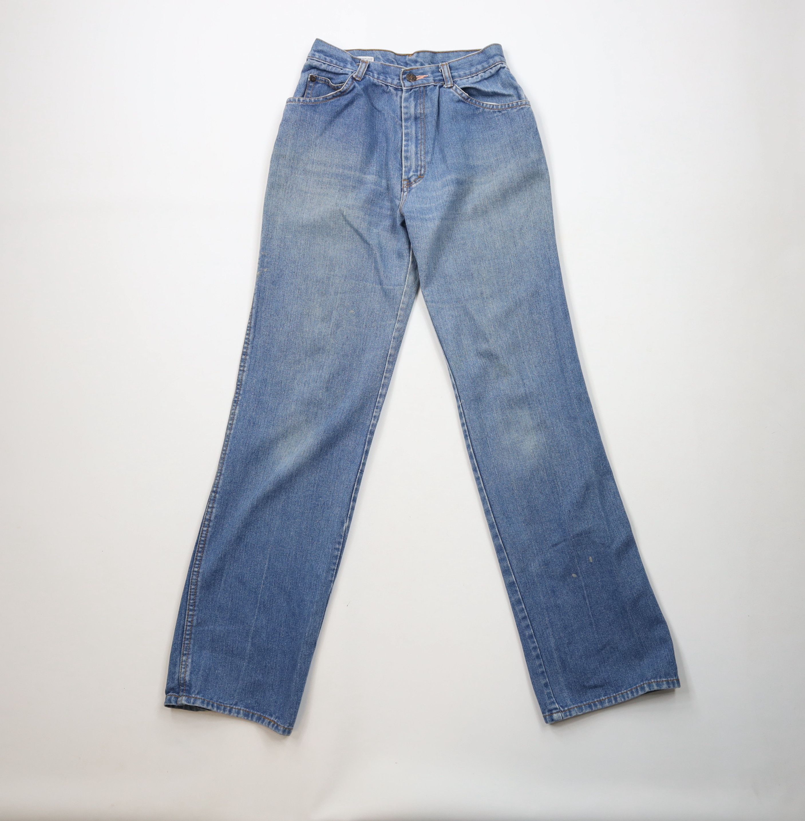Vintage Vintage 80s 90s Streetwear Flared Denim Jeans Blue Size 32" / US 10 / IT 46 - 1 Thumbnail