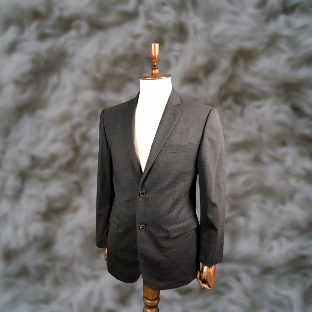 Pal Zileri Pal Zileri Lab Blazer Wool Dark Gray Men Size 50 Size 50R - 1 Thumbnail