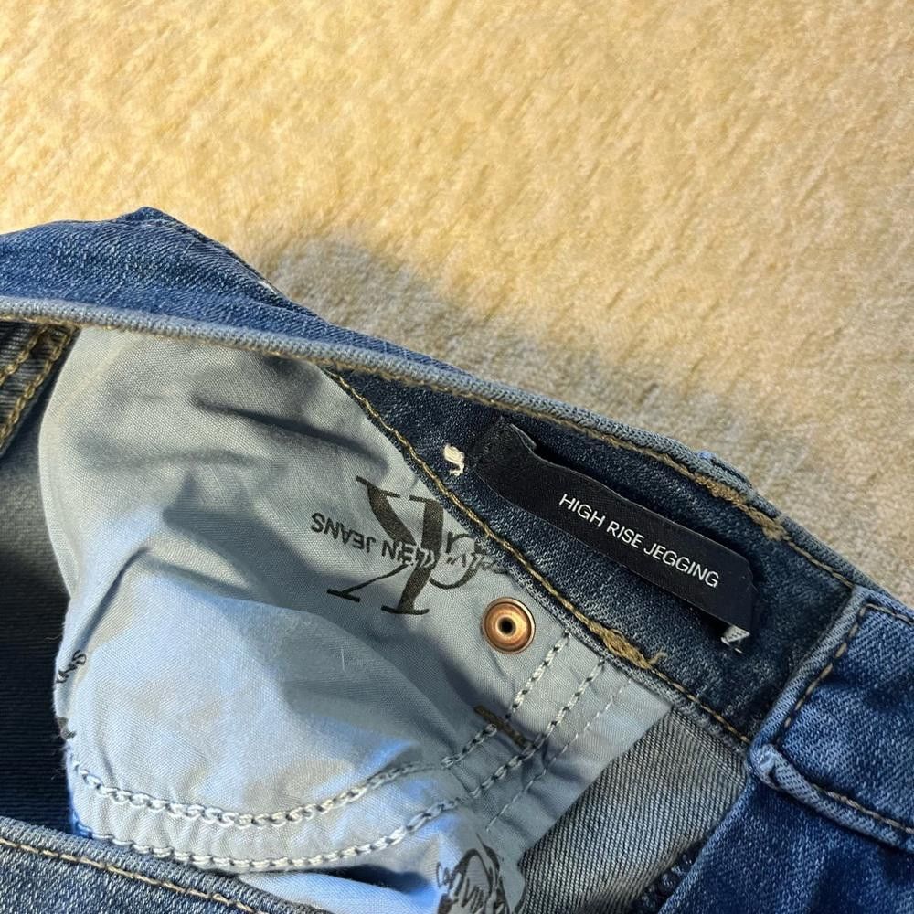 Designer Calvin Klein jeans high rise jegging 8/29 Size 30" / US 8 / IT 44 - 5 Thumbnail