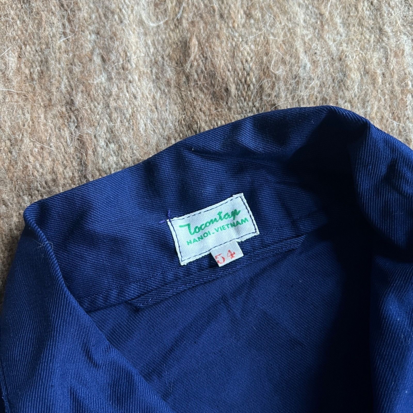 Vintage Vintage French Workwear Chore Utility Jacket 9755AC Size US L / EU 52-54 / 3 - 3 Thumbnail