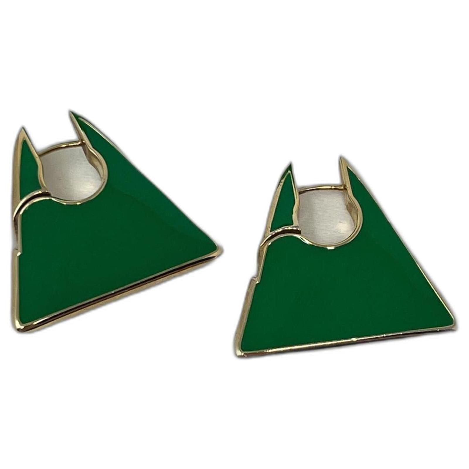 o1n1vont1124 Size: OS / Sterling Earrings in Grass