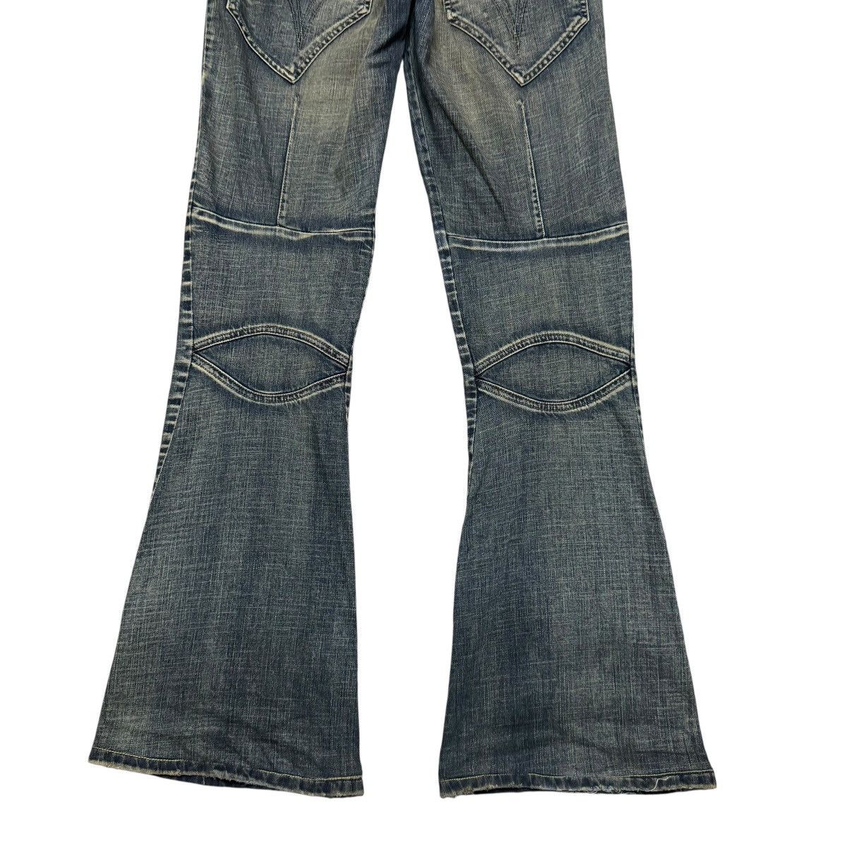 Andrew Mackenzie Andrew Mackenzie Denim Super Flare Jeans LGB Style Size US 30 / EU 46 - 13 Thumbnail