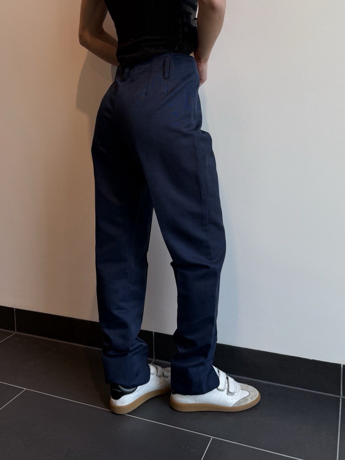 Yves Saint Laurent Vintage 2000s Yves Saint Laurent Womens Pants Trousers Chino Size 27" / US 4 / IT 40 - 5 Thumbnail