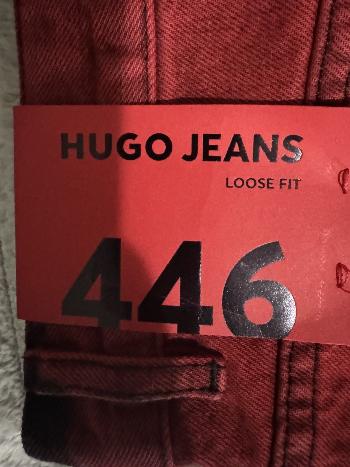 Hugo Boss Brand New Hugo Boss Loose Fit Jeans 36x32 Size US 36 / EU 52 - 5 Thumbnail