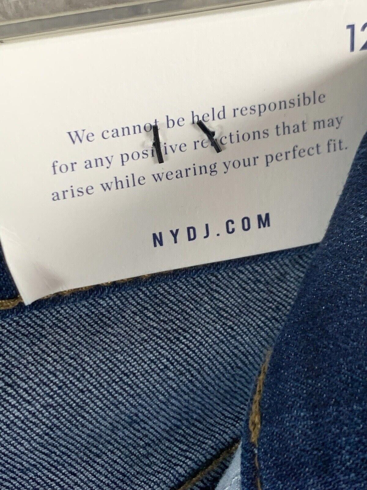 NYDJ NYDJ 12 Jeans NWT Blue Skinny LIFTXTUCK $99 MSRP Size 34" / US 12 / IT 48 - 5 Thumbnail
