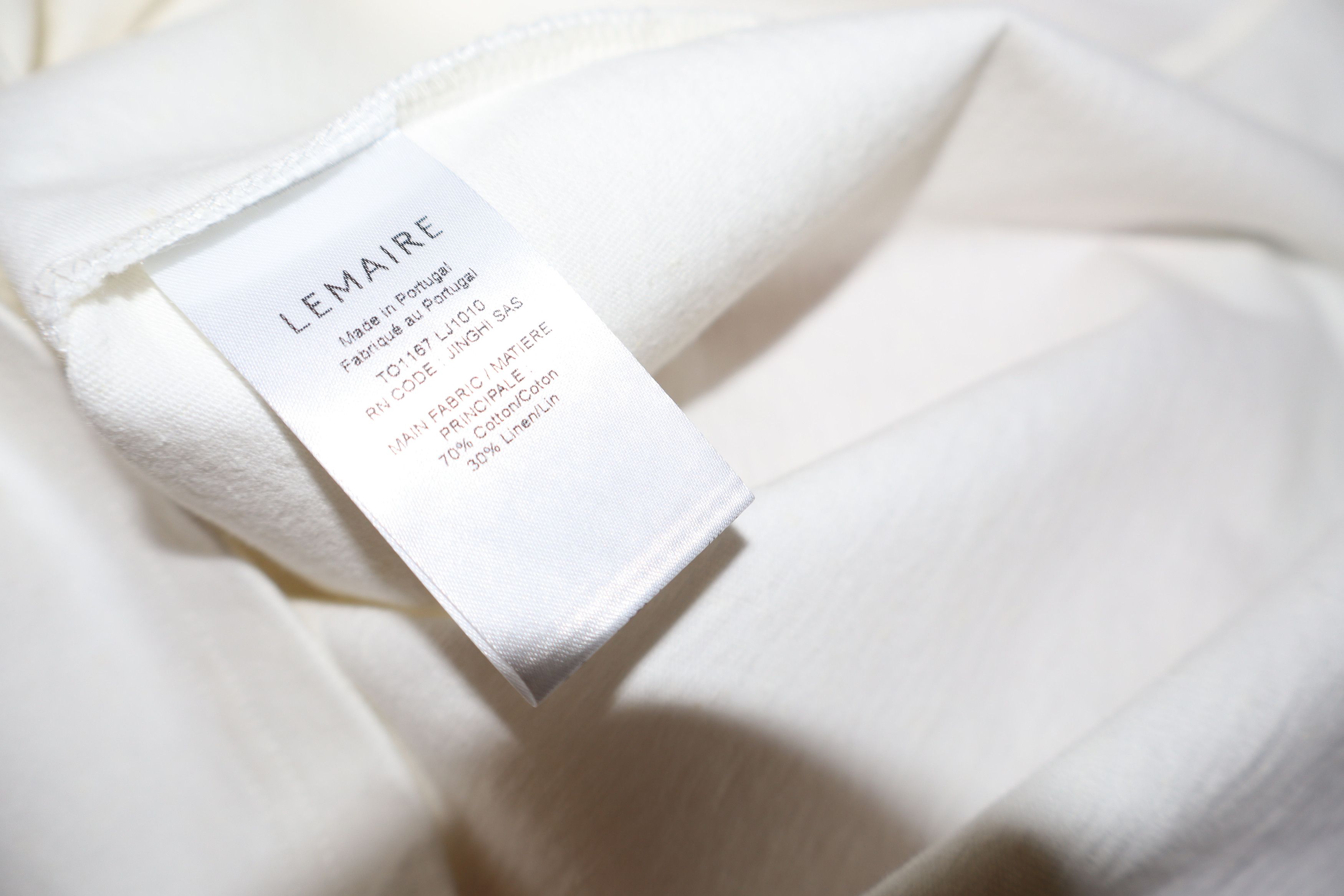 Lemaire cap sleeve tshirt Size L / US 10 / IT 46 - 8 Thumbnail