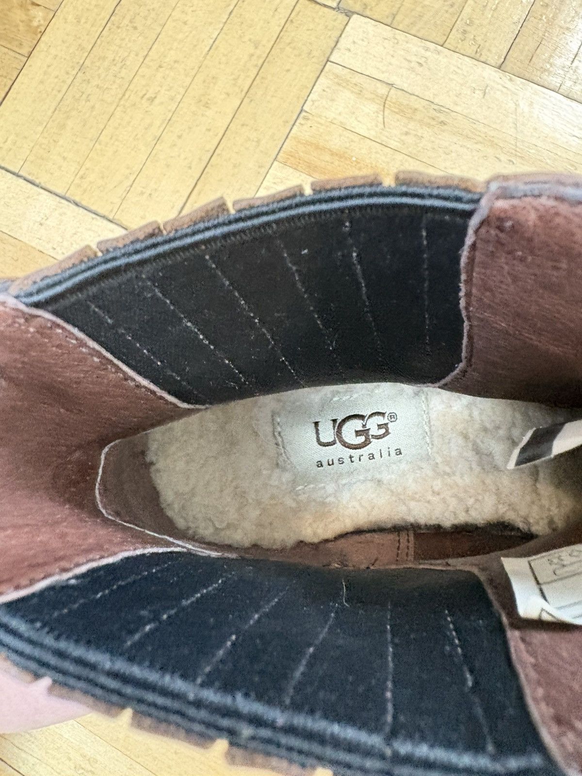 Ugg UGG Australia leather Chelsea boots brown 36EU botki Size US 5 / IT 35 - 9 Thumbnail