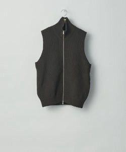 Stein stein - OVERSIZED DRIVERS KNIT ZIP VEST Size US M / EU 48-50 / 2 - 13 Thumbnail
