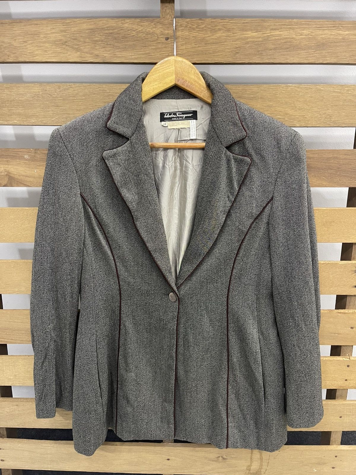 Salvatore Ferragamo Women’s Blazer – Made in Italy s13