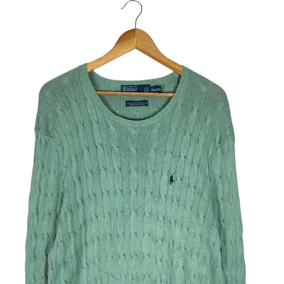 Polo Ralph Lauren × Ralph Lauren 🌟POLO RL KNITWEAR SWEATSHIRT Size US XXL / EU 58 / 5 - 2 Thumbnail
