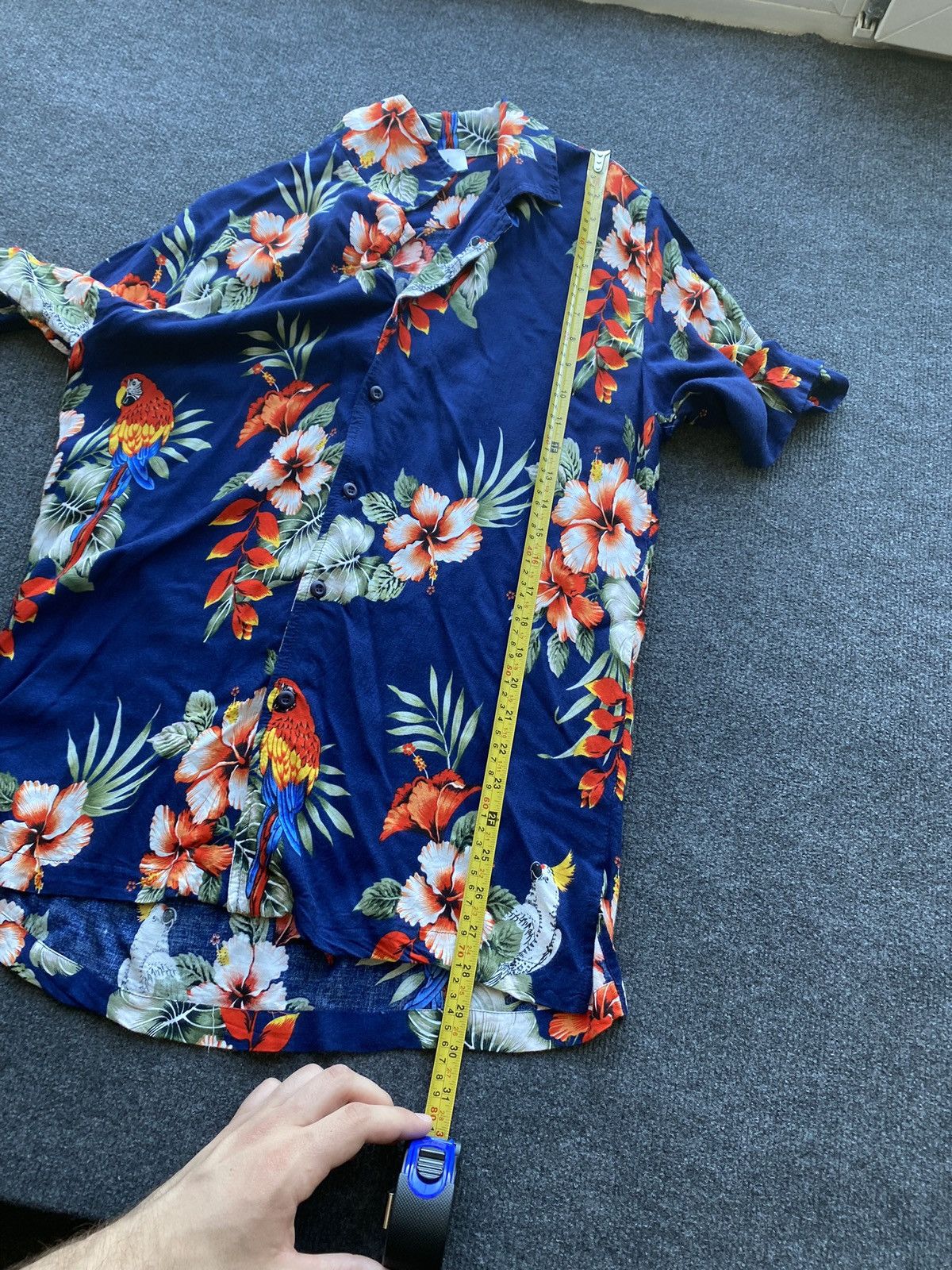 Rhude 🔥Designer Luxury Rhude Hawaii Short sleeve Shirt button up S Size US S / EU 44-46 / 1 - 9 Thumbnail