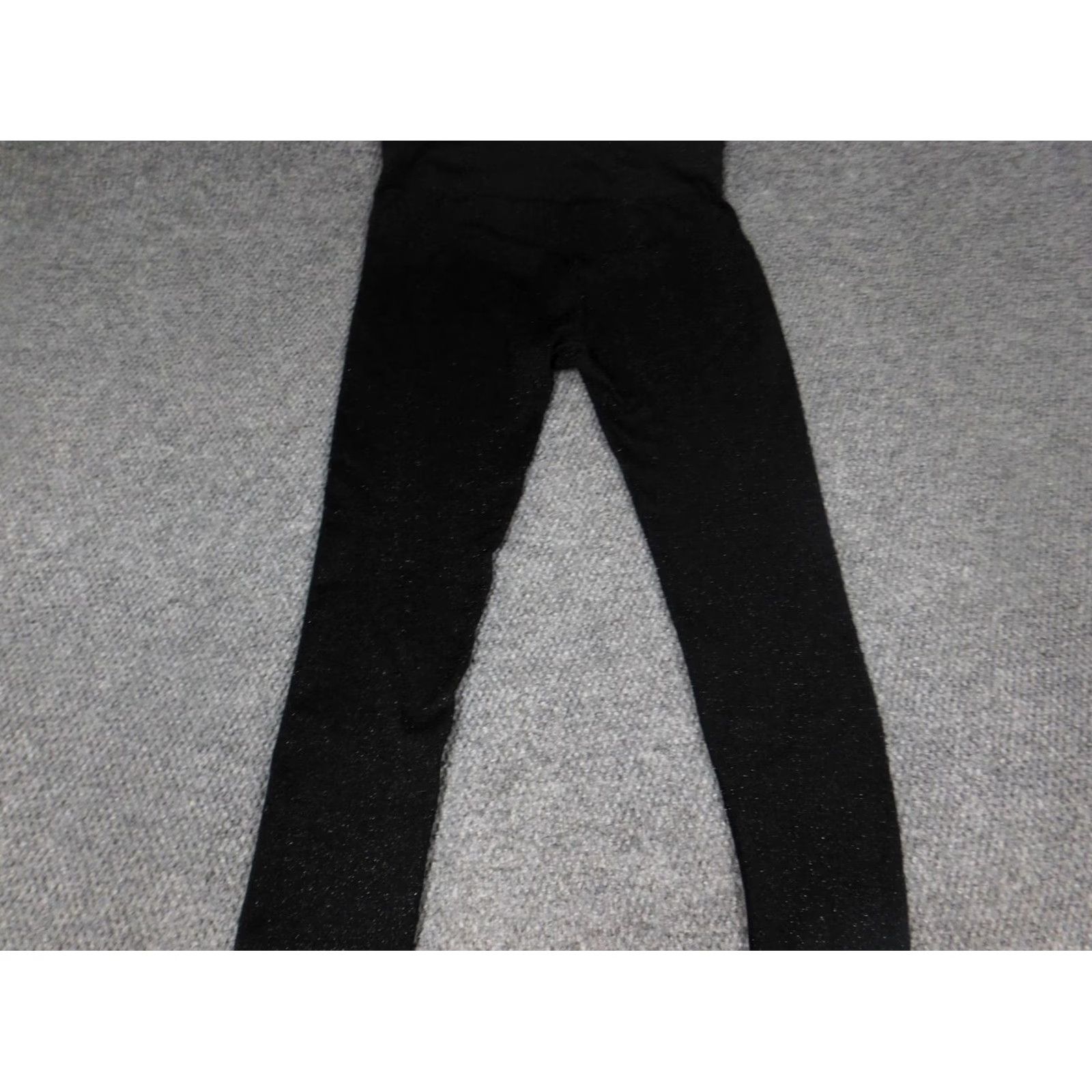 Vintage Maurices pants Womens 2 black leggings pull-on stretch jegging Slim Straight 19in inseam Size 26" / US 2 / IT 38 - 5 Thumbnail