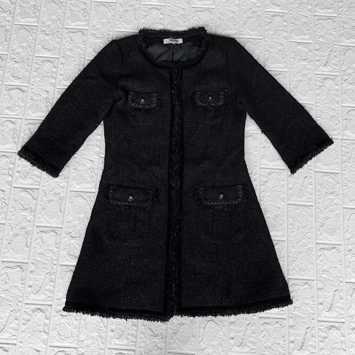 Morgan De Toi MORGAN DE TOI JAPAN TWEED JACQUARD JACKET Size S / US 4 / IT 40 - 1 Thumbnail