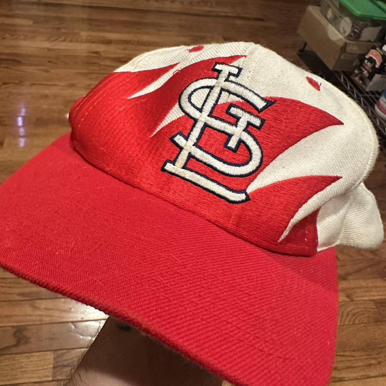 Vintage St louis cardinals shark tooth snapback hat Size ONE SIZE - 3 Thumbnail