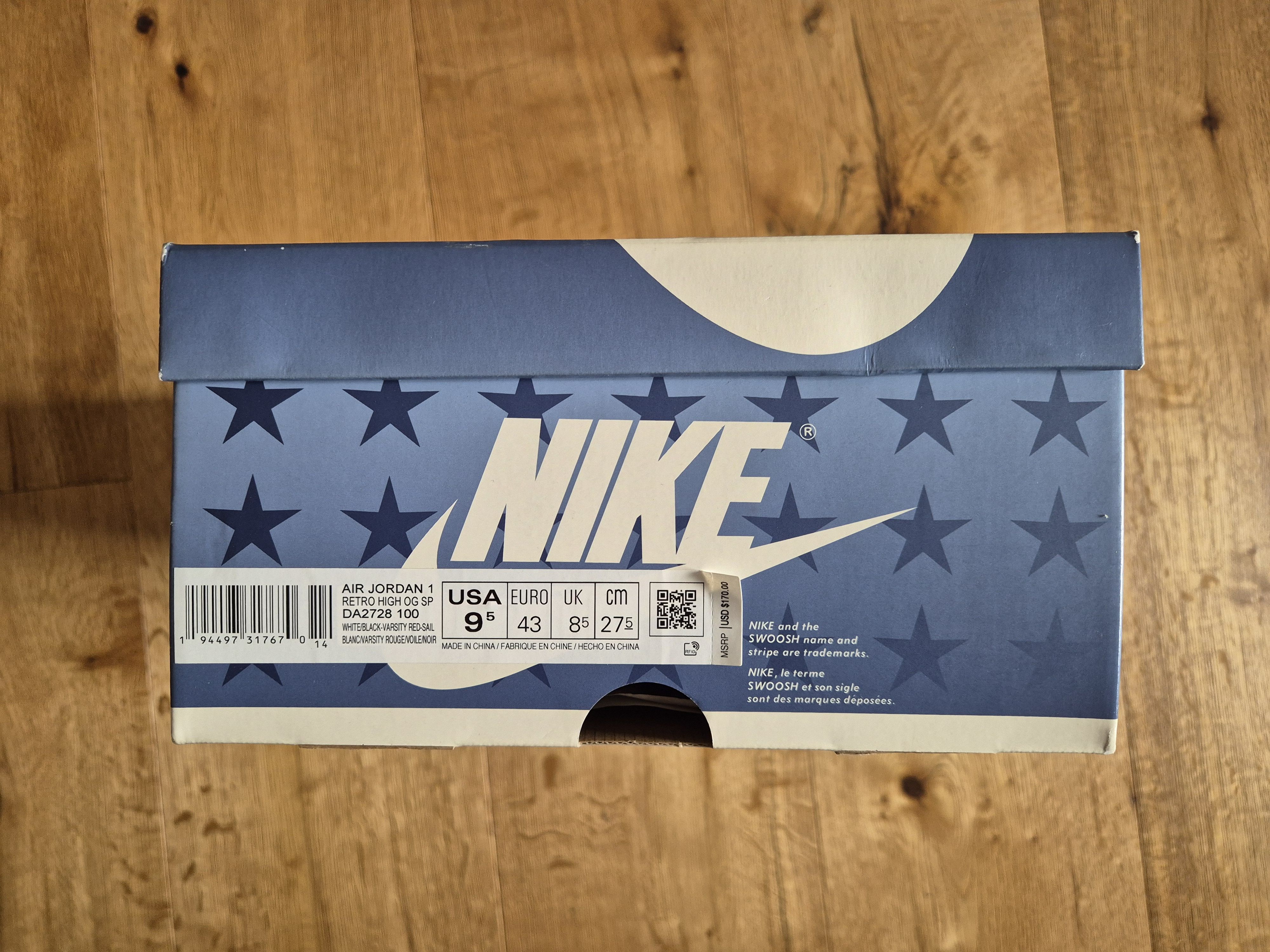 Jordan Brand Air Jordan 1 Trophy Room Chicago Size US 9.5 / EU 42-43 - 8 Thumbnail