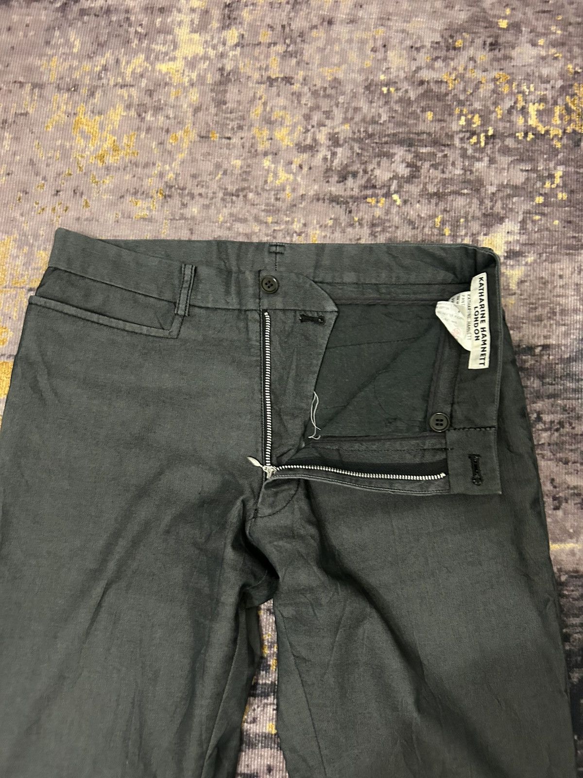 Katharine Hamnett London Katharine Hamnett London Trousers Bootcut Pants Size US 29 - 11 Thumbnail